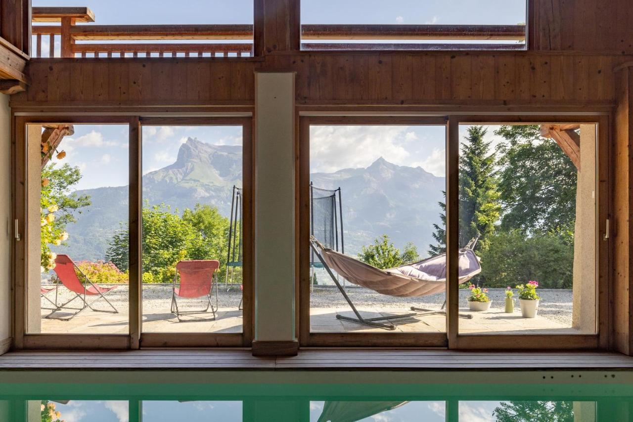 Ferienwohnung Ferme de Faustine 1 - piscine Saint-Gervais-les-Bains Exterior foto