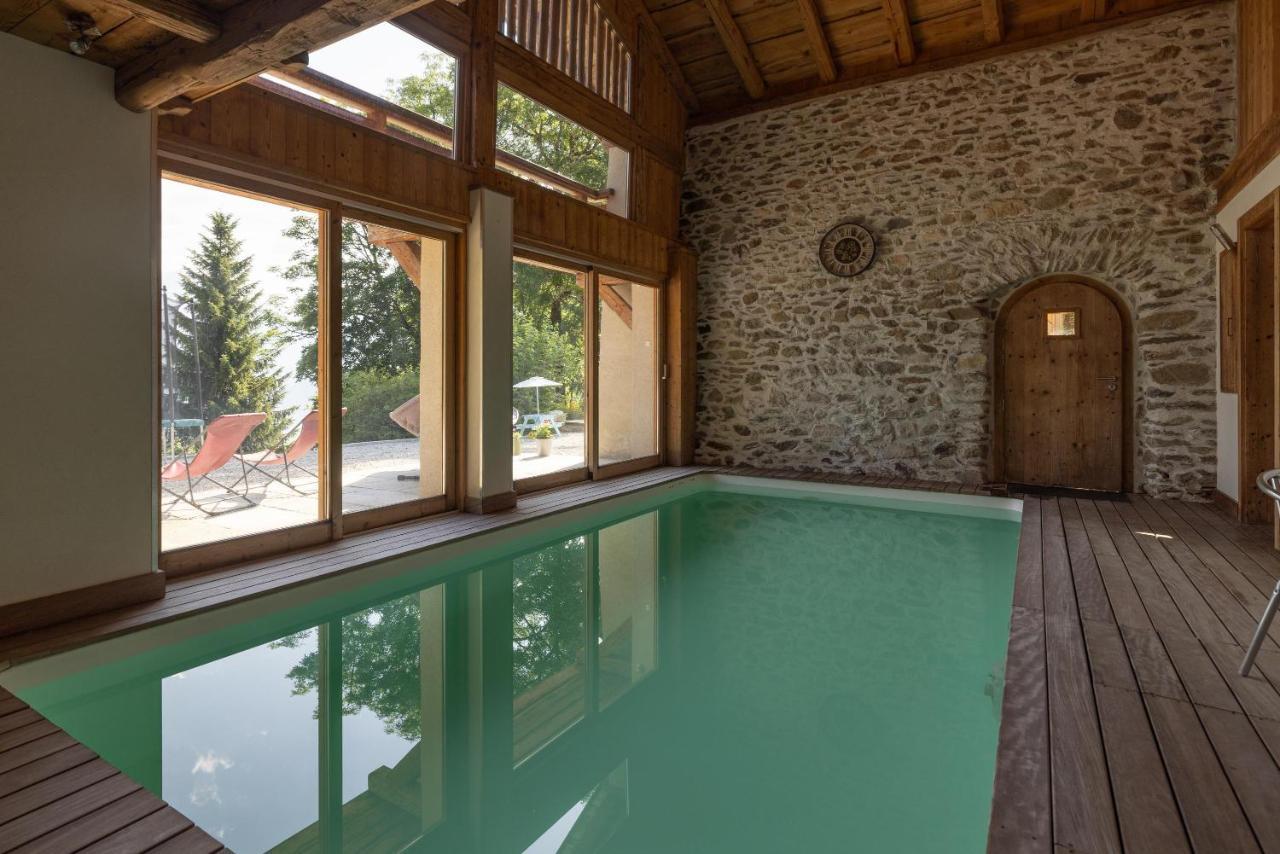Ferienwohnung Ferme de Faustine 1 - piscine Saint-Gervais-les-Bains Exterior foto
