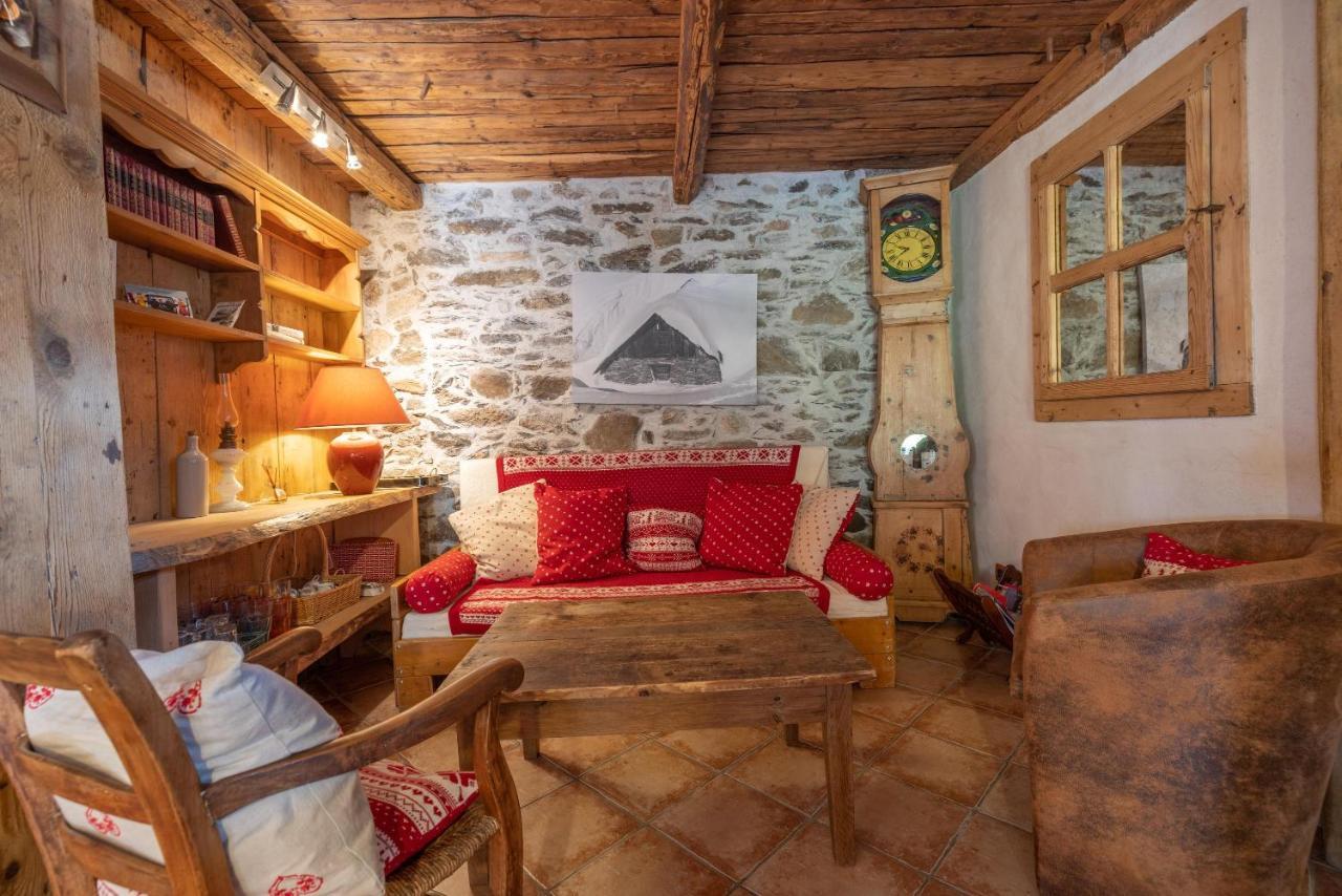 Ferienwohnung Ferme de Faustine 1 - piscine Saint-Gervais-les-Bains Exterior foto
