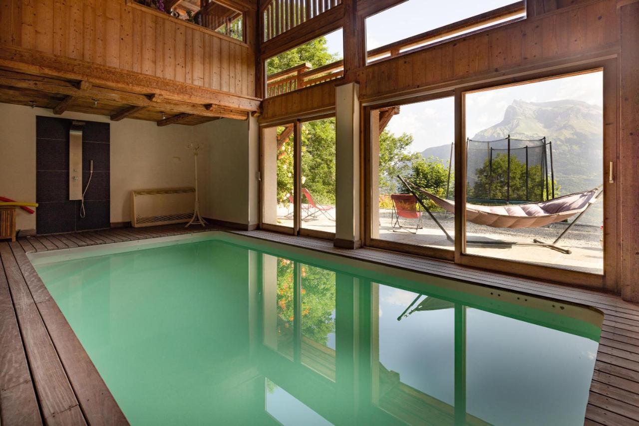 Ferienwohnung Ferme de Faustine 1 - piscine Saint-Gervais-les-Bains Exterior foto