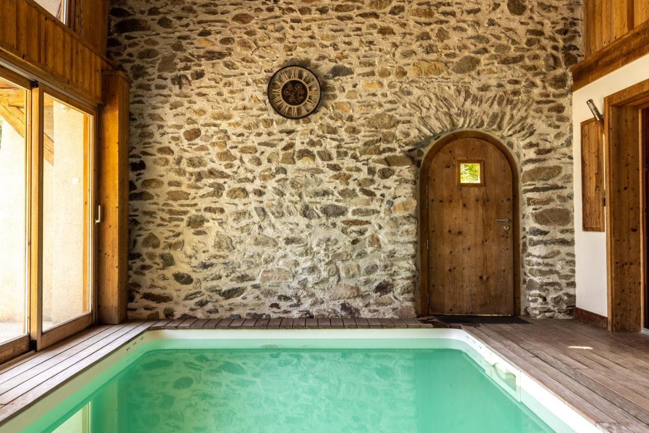 Ferienwohnung Ferme de Faustine 1 - piscine Saint-Gervais-les-Bains Exterior foto